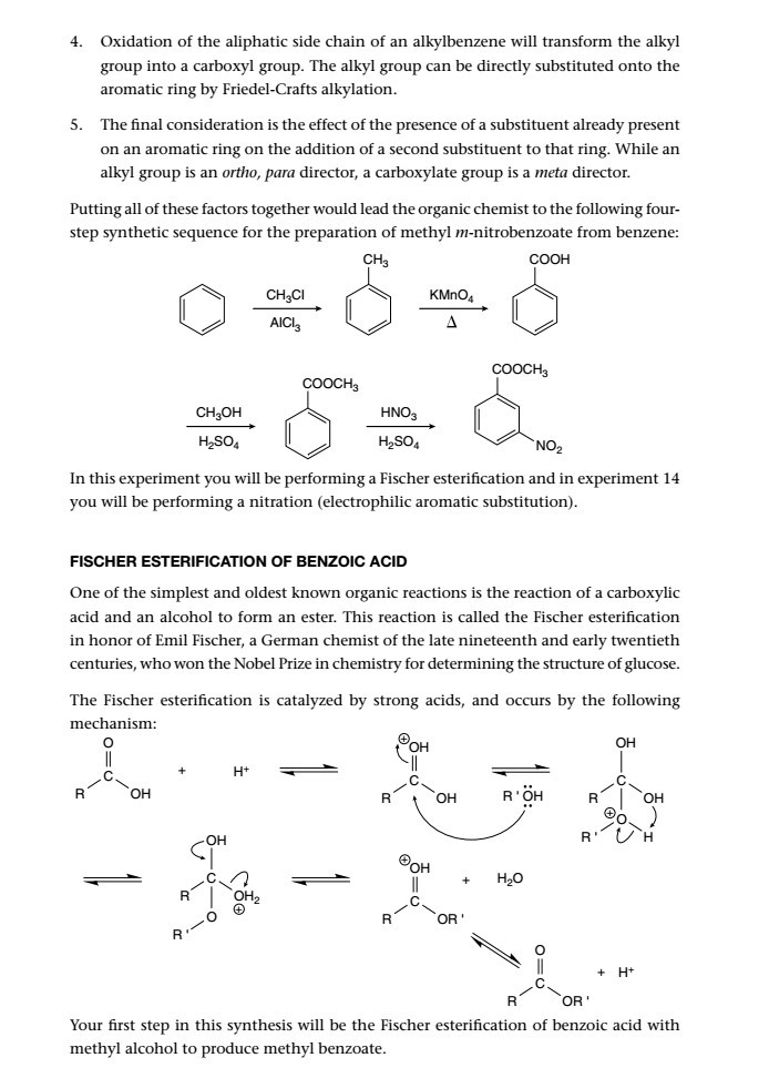 Solved 1. How many moles of benzoic acid did you use in this | Chegg.com