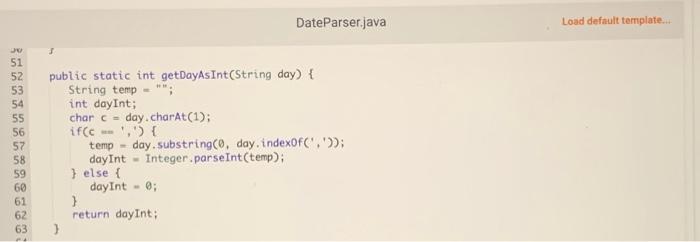 Solved 9.6 LAB: Parsing dates Complete main 0 to read dates | Chegg.com