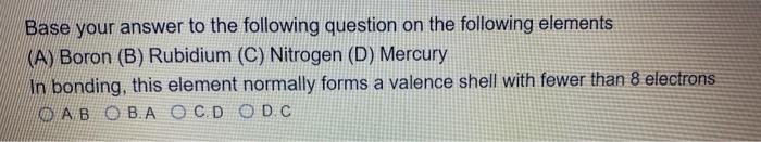 Solved base your answer to the following question on the | Chegg.com