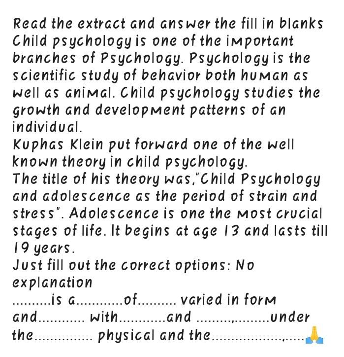 which question is most important to developmental psychology