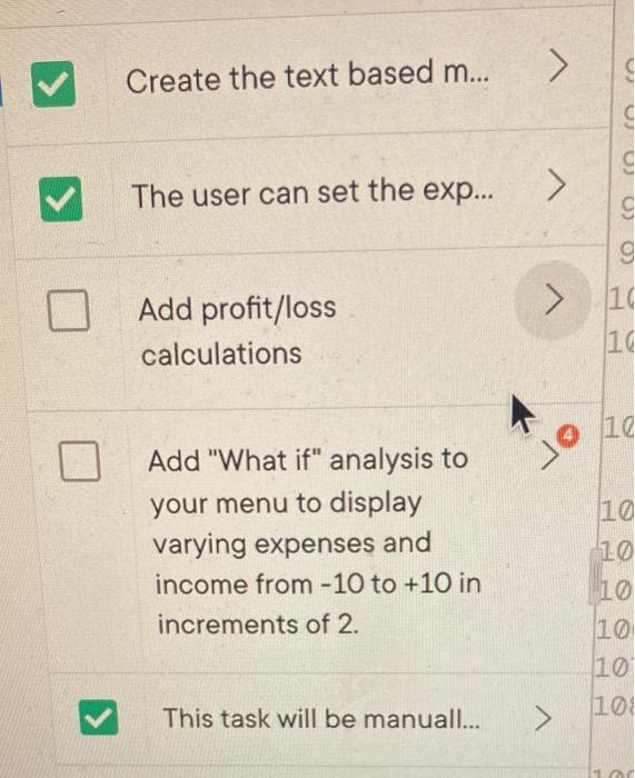 Solved When checking the assignment, I only have 72% | Chegg.com