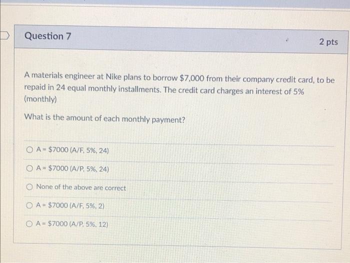 Solved Consider The Following Cash Flow Diagram To Answer | Chegg.com