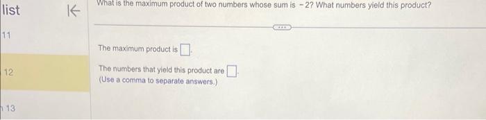 what is the product of 2 numbers