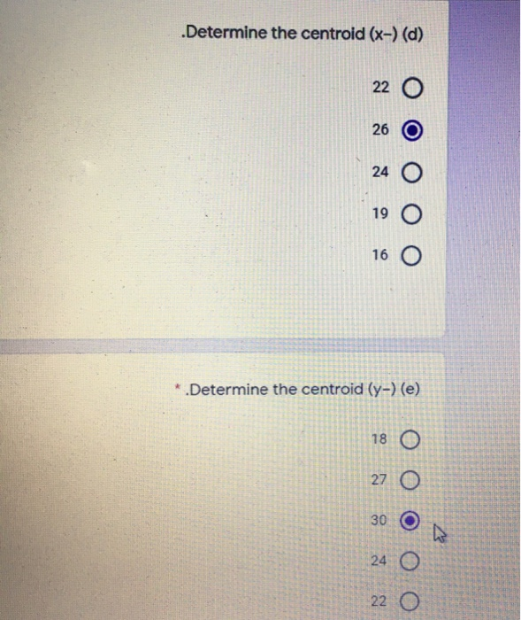 Solved Q4: For the plate shown in Fig Determine A (a) YA 20 | Chegg.com