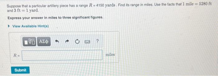 solved-suppose-that-a-particular-artillery-piece-has-a-range-chegg