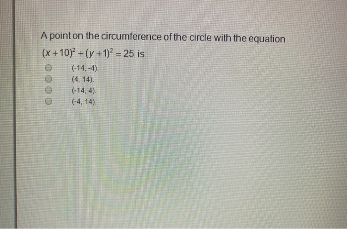 Solved Given Points 8 6 And 8 0 As The Endpoints Of A Chegg Com