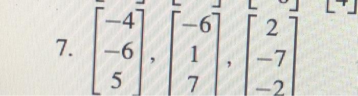 Solved determjne which of the following form a basis for R3. | Chegg.com
