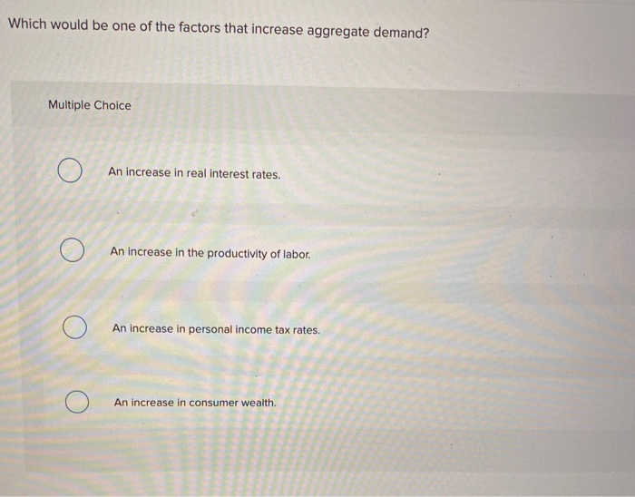 Solved Which would be one of the factors that increase | Chegg.com