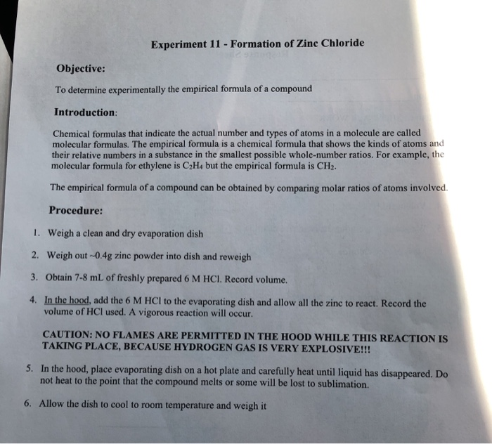 🌱 What is the chemical formula of zinc chloride. What is the chemical