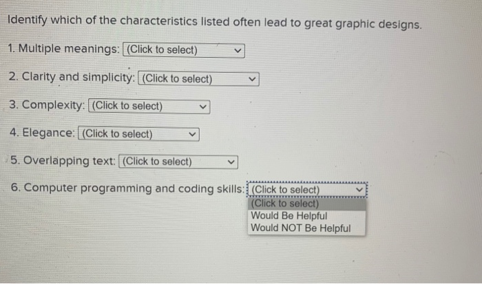 Coding Skills & Characteristics