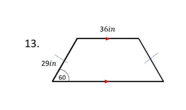 Solved Instruction: Find The Perimeter And The Area Of The | Chegg.com