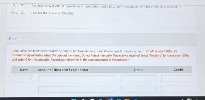 Solved On January 1, 2021, Blossom Ltd. Had The Following | Chegg.com