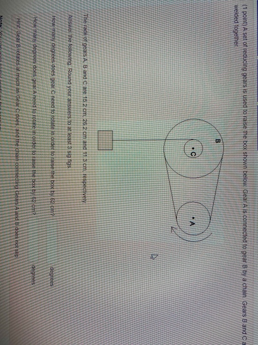 Solved QUESTION 3 (a). Gears are a means of changing the