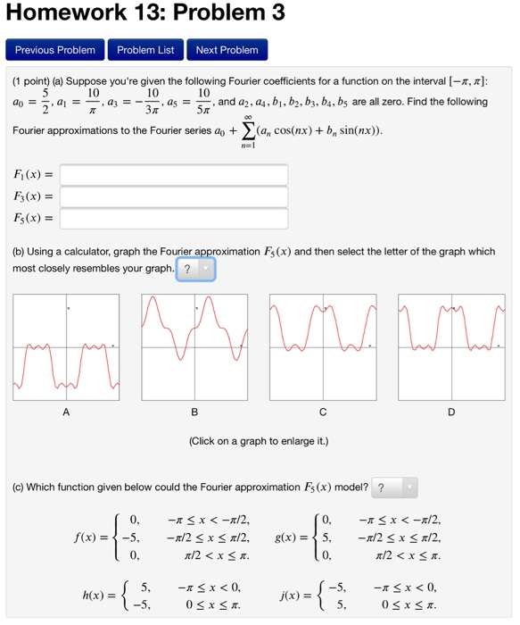 Solved Homework 13: Problem 3 Previous Problem Problem List | Chegg.com
