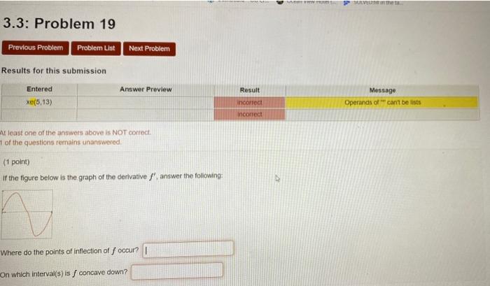 Solved WTS 3.3: Problem 19 Previous Problem Problem List | Chegg.com