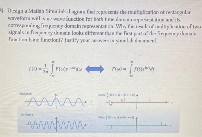 Solved Design a Matlab Simulink diagram that represents the | Chegg.com