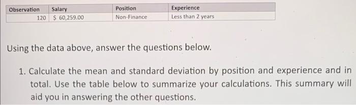 Solved a. Calculate the mean and standard deviation by | Chegg.com