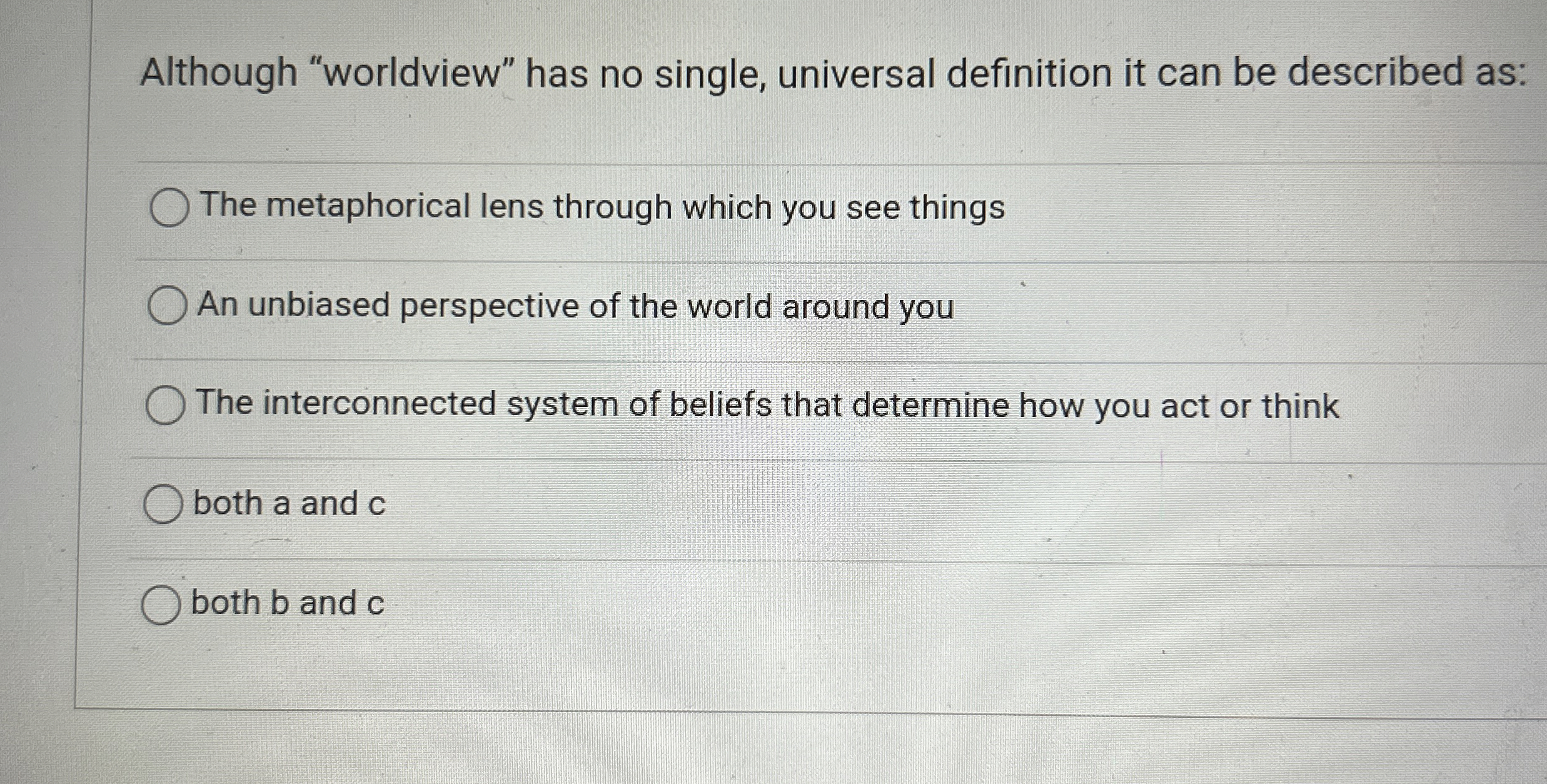 Solved Although 