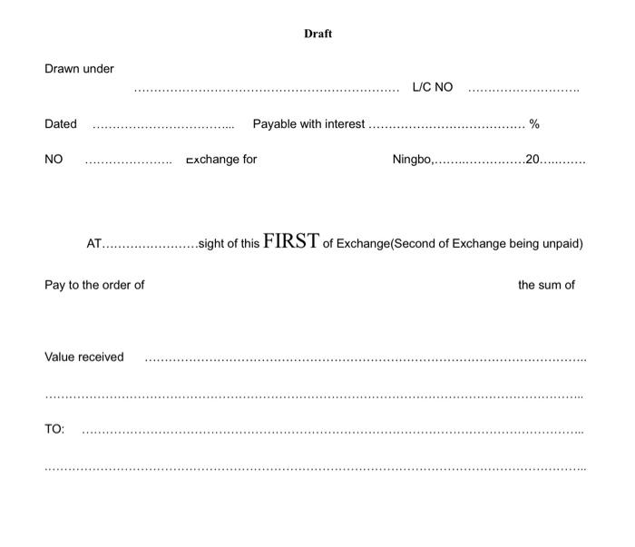Solved IRREVOCABLE LETTER OF CREDIT Issue of a Documentary | Chegg.com