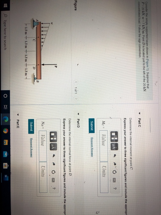 Solved Consider the simply supported beam shown in (Figure | Chegg.com