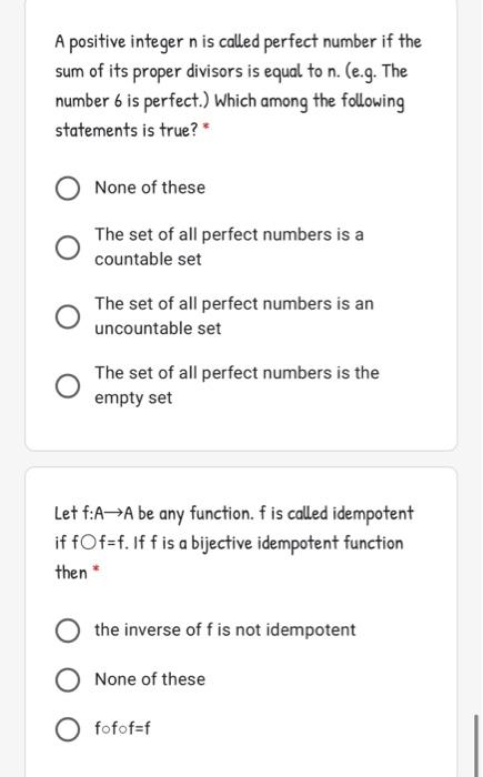 Solved discrete mathematics lab 2 questions only MCQ no need | Chegg.com