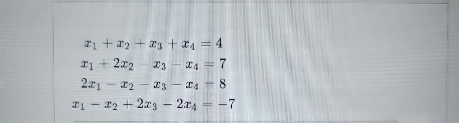 x 8 x 4 x 3 x 2 1