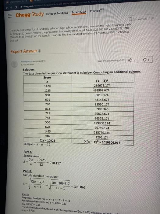 Solved Chegg Study Textbook Solutions Expert Q&A Practice No | Chegg.com