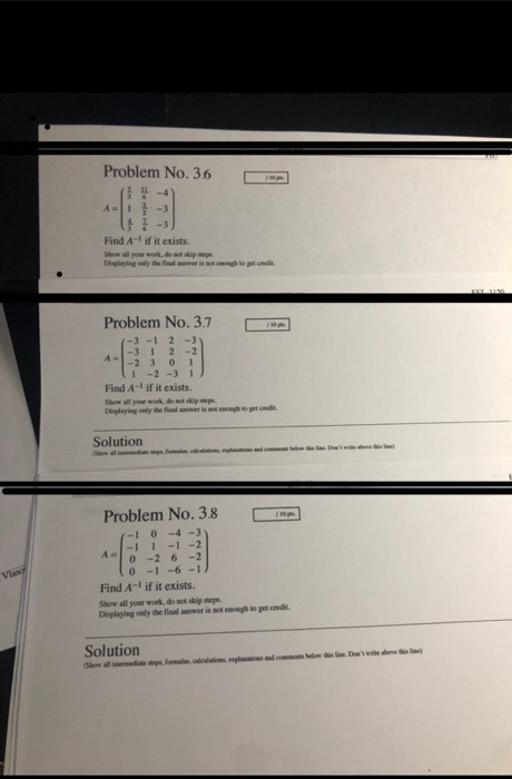 Solved NEED HELP WITH THESE 3 problems. have an answer | Chegg.com