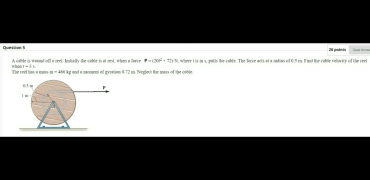 Solved Question 3 20 poin The mechanism in the below figure | Chegg.com
