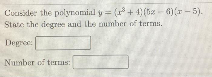 is 5 x 3y 4z a polynomial
