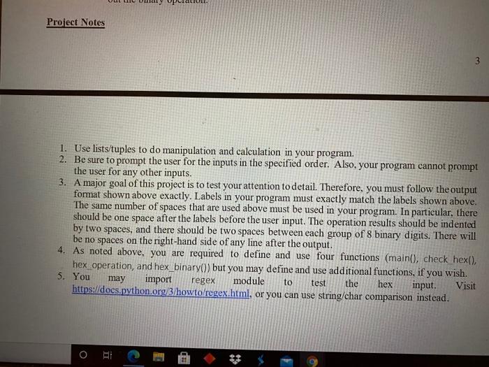 Solved Project Objectives . . . Use lists and tuples to | Chegg.com