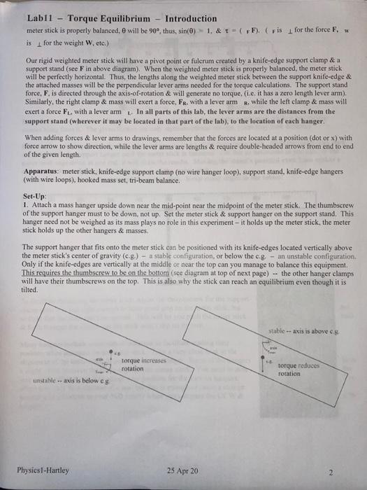 Solved help answering a physics lab. it is the table for | Chegg.com