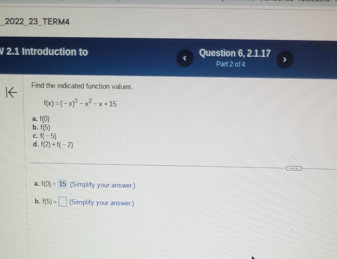 Solved I got a but I'm not sure if it's correct and I need | Chegg.com