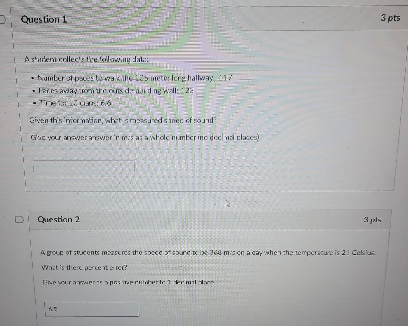 Solved A student collects the following data: Number of | Chegg.com