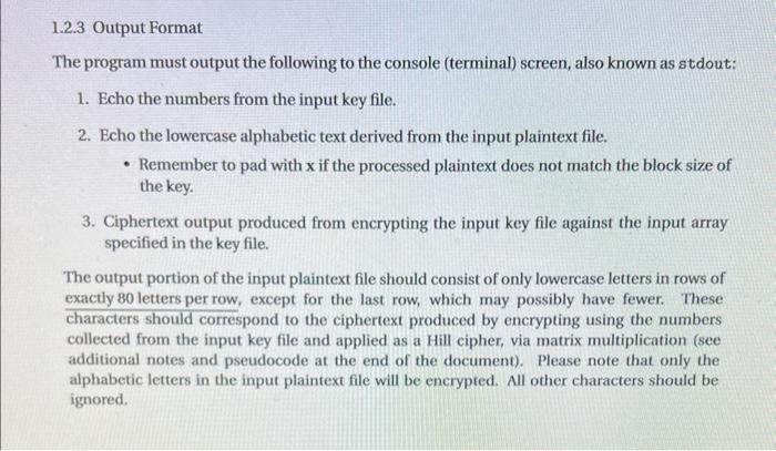 Solved In this assignment you'll write a program that | Chegg.com