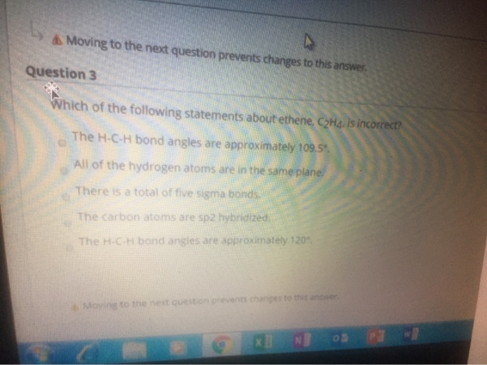 Solved A Moving to the next question prevents changes to Chegg