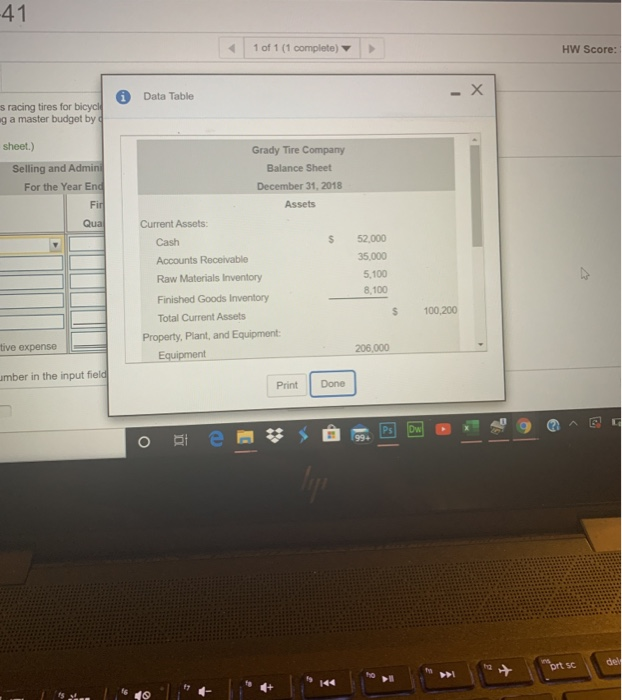 Solved The Grady Tire Company manufactures racing tires for