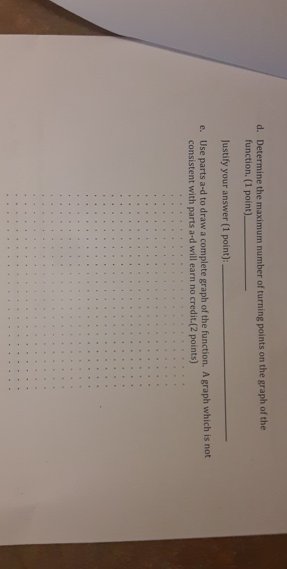 Solved this question has part a-e. please help me part e | Chegg.com