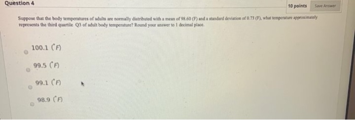 Solved Question 4 10 points Save Answer Suppose that the | Chegg.com