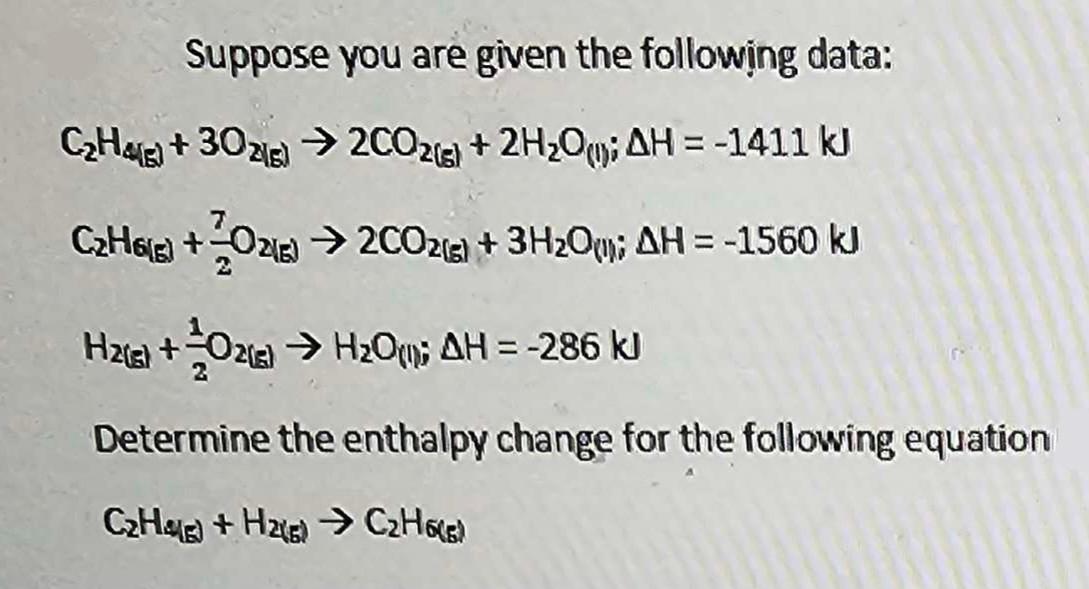 Solved Suppose you are given the following data Chegg