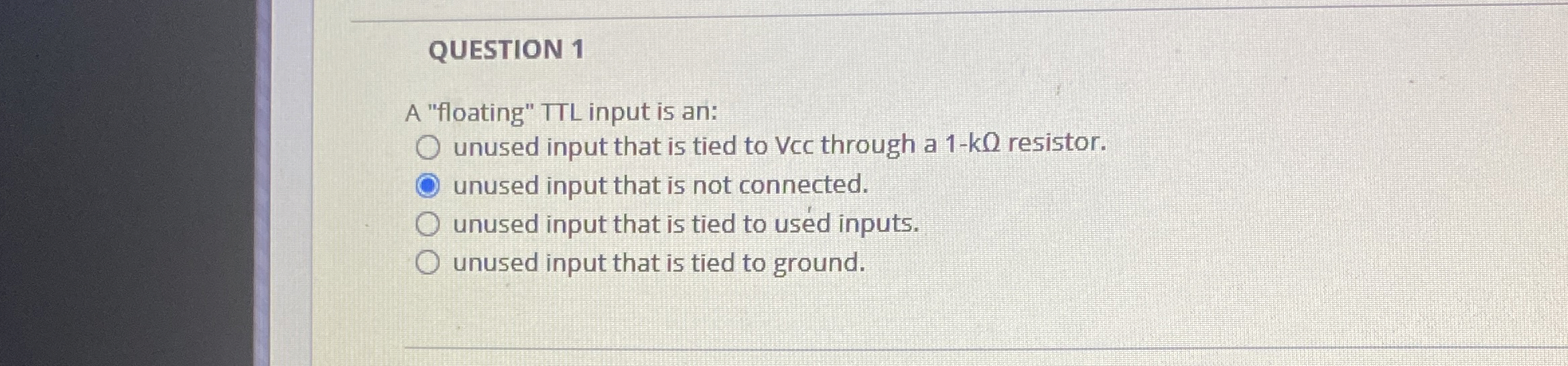 Solved QUESTION 1A 