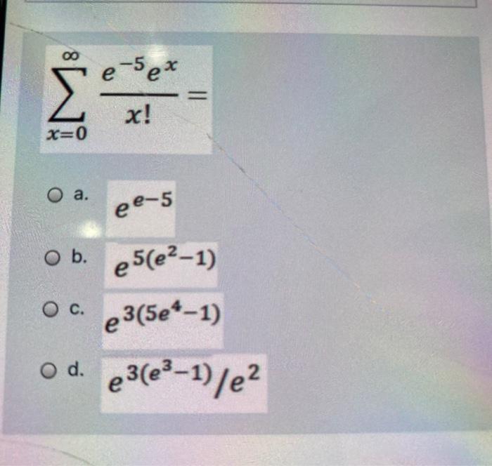 Solved 00 E E 5e S X X 0 O A Ee 5 O B E5 E2 1 O C Chegg Com