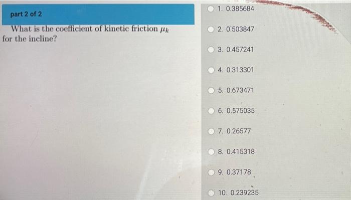 Solved The acceleration of gravity is 9.8 m/s2.What is the | Chegg.com