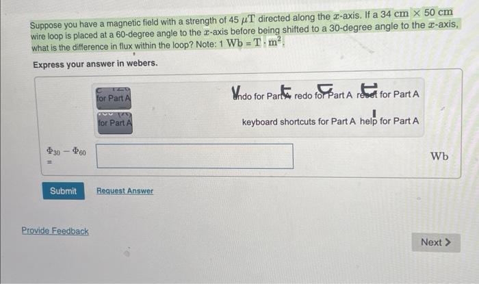 Solved Suppose you have a magnetic field with a strength of | Chegg.com