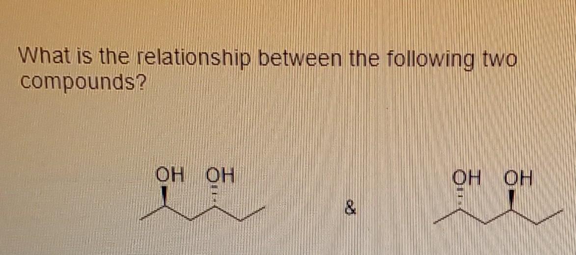 Solved What is the relationship between the following two | Chegg.com