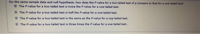 null hypothesis one tailed two sample t test