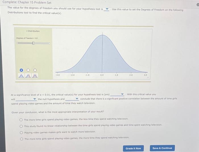 Solved 7. Hypothesis tests with the Pearson correlation 