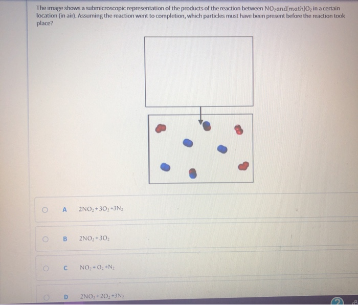 Solved The Image Shows A Submicroscopic Representation Of | Chegg.com