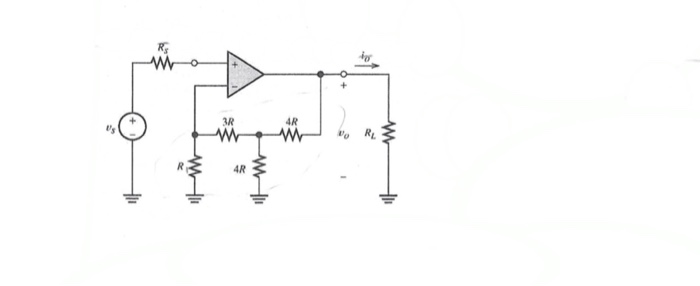 Solved For the amplifier circuit shown below in, identify | Chegg.com