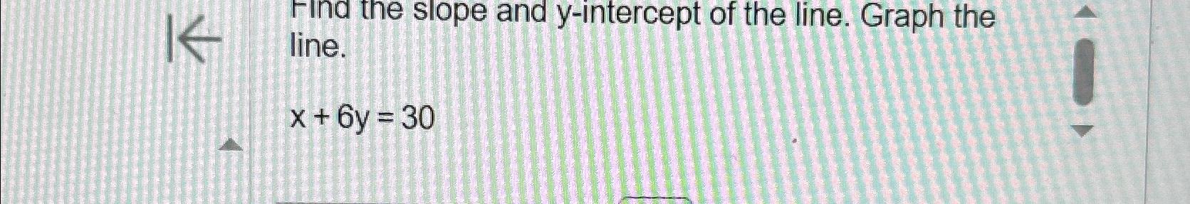 find the slope of the line y= 13 5 x 7 6